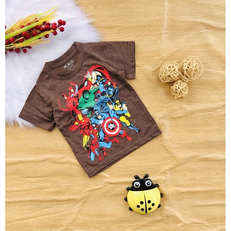 🦖 Áo cotton Place xuất bé trai từ 10-25kg