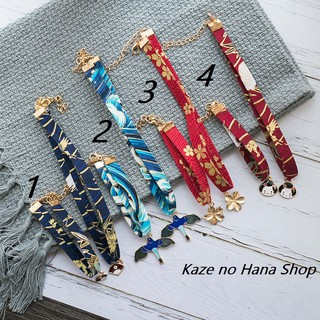 [ CÓ SẴN ] CHOKER/VÒNG CỔ/VÒNG TAY VẢI NHẬT KAWAII COSPLAY