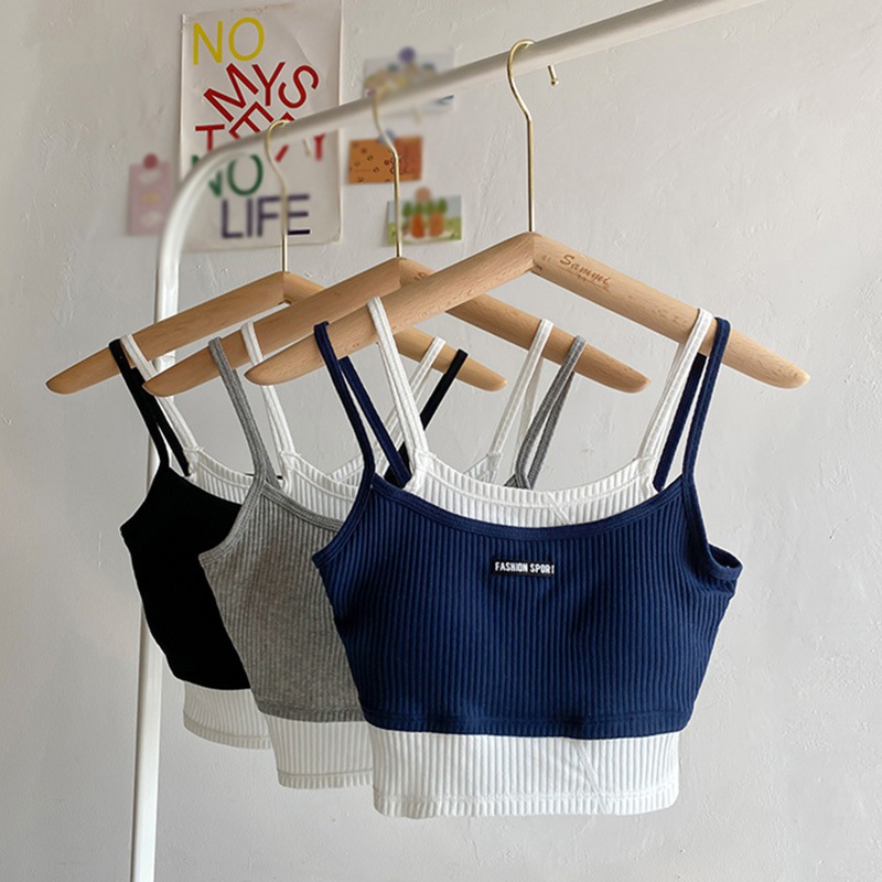 Áo Hai Dây Màu Sắc Tương Phản | BigBuy360 - bigbuy360.vn