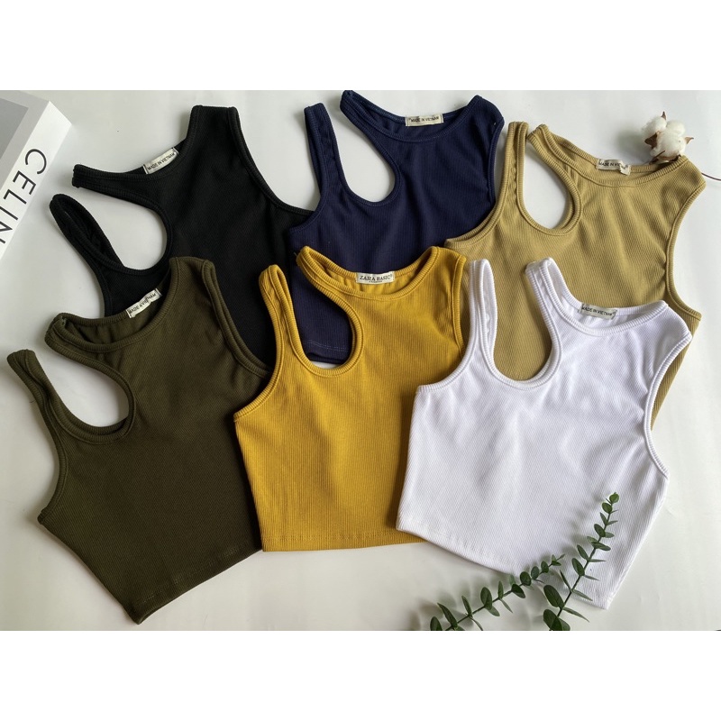 Áo Croptop Khoét Vai A022