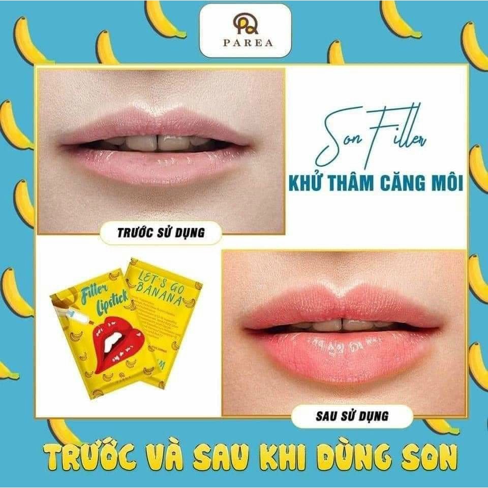 Son Chuối Khử Thâm Môi Filler Lipstick Banana Chính Hãng