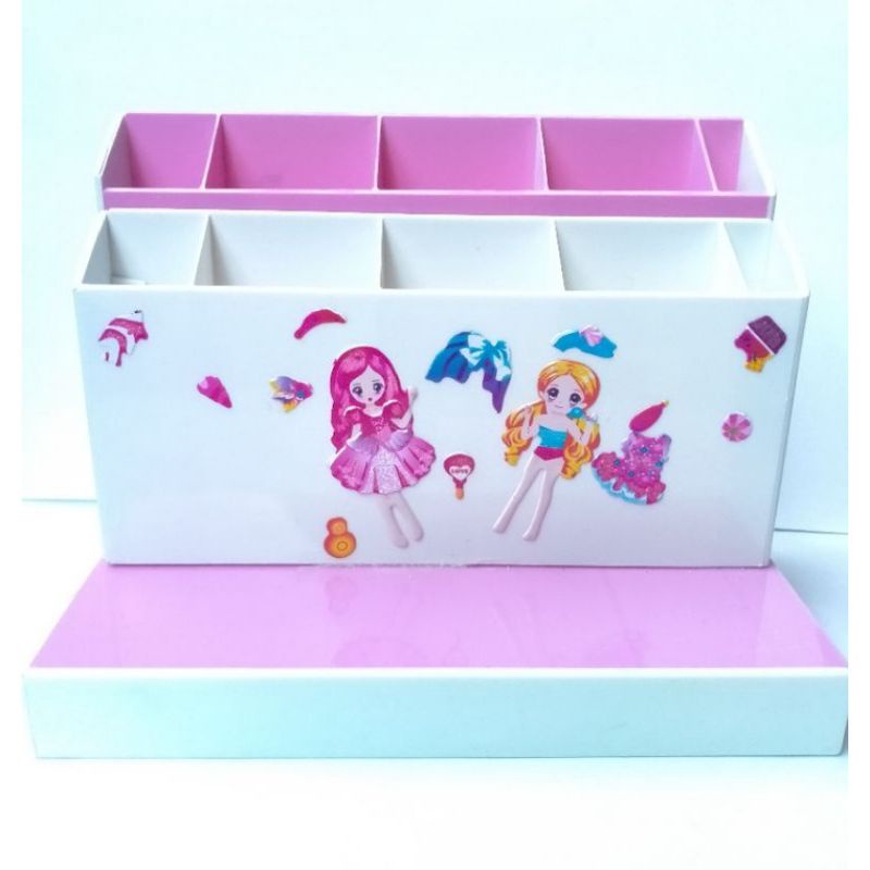 HỘP BÚT 2 TẦNG NHỰA CAO CẤP CHO BÉ YÊU