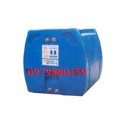 Bồn nước, téc vuông mini 200l Long Nhiên, nhựa 4 lớp nguyên sinh, đa năng, nhỏ gọn
