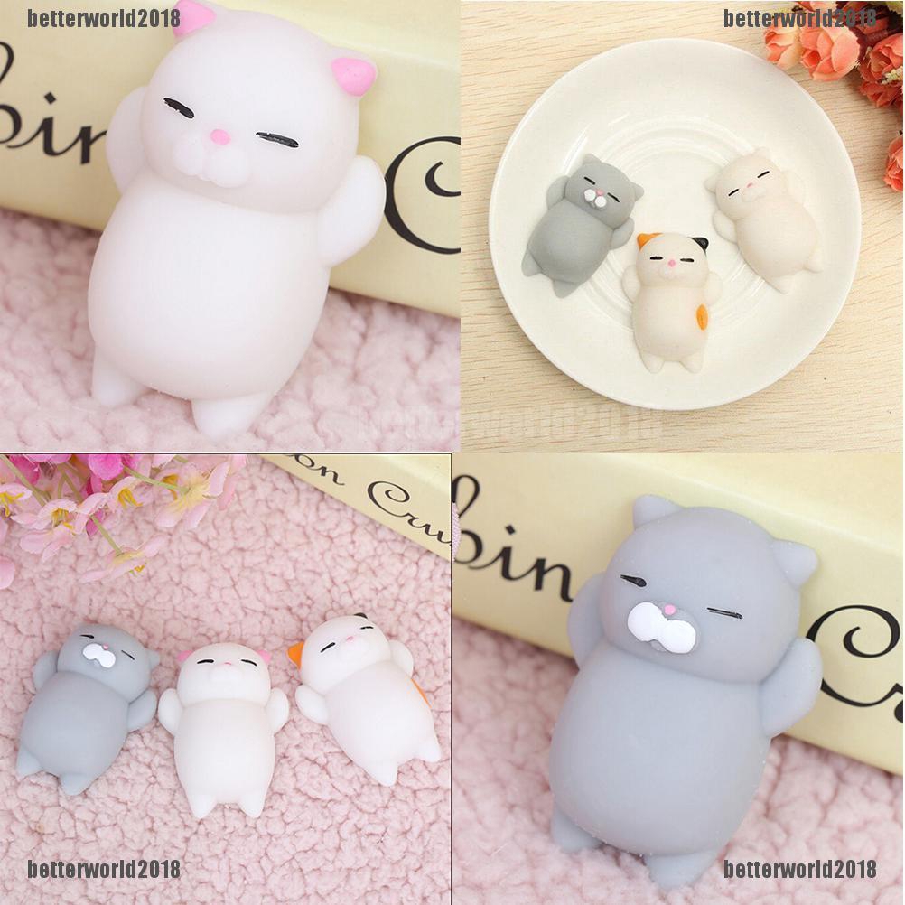 Đồ Chơi Squishy Hình Mèo Dễ Thương