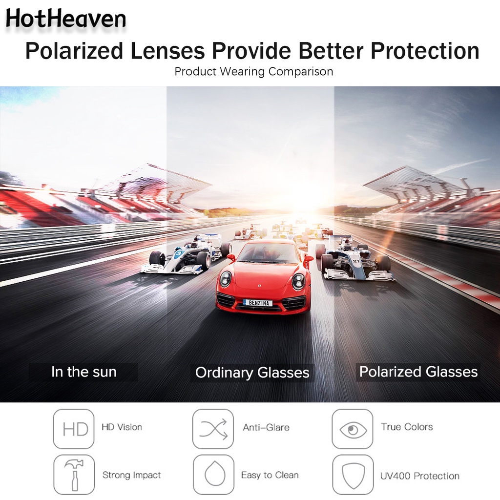 Kính Mát Phân Cực Chống Tia UV400 5 Kiểu Dáng Unisex