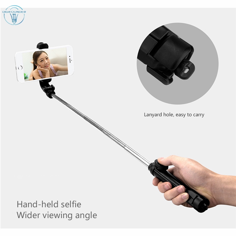 Gậy Chụp Ảnh Selfie 3 Trong 1 Kết Nối Bluetooth Kèm Remote Điều Khiển Cho Ios Android | BigBuy360 - bigbuy360.vn