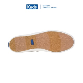 Giày Keds Nữ - Anchor Matte Brushed Canvas Silver - KD059233