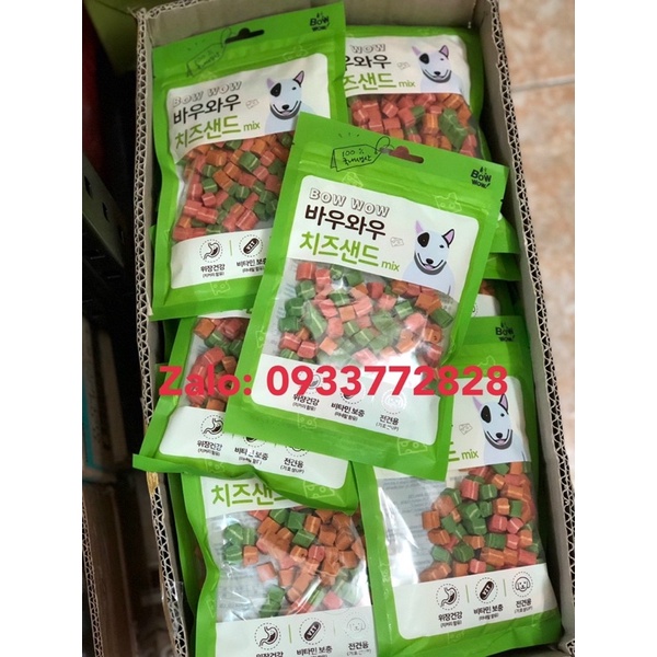 Bánh thưởng dinh dưỡng Bowwow Hàn Quốc các loại