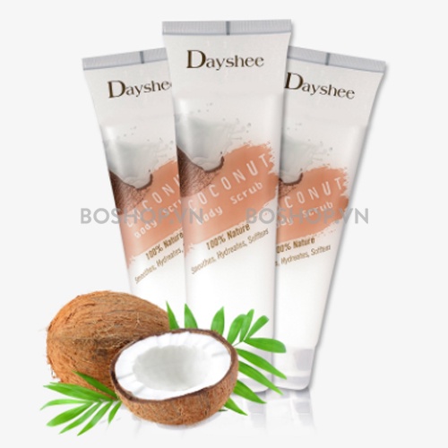 TẨY TẾ BÀO CHẾT BODY CHIẾT XUẤT DỪA TƯƠI DAYSHEE COCONUT BODY SCRUB 40ML CHÍNH HÃNG - 9315