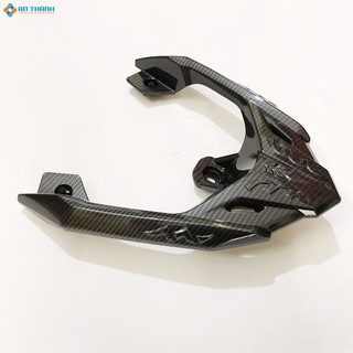 Ốp tay dắt xe AirBlade 2020 sơn carbon.