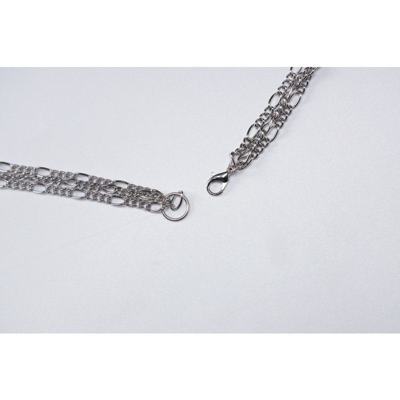 Set Đen Cut Out kèm belt bạc