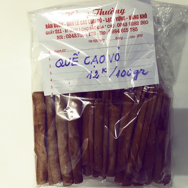 Quế cạo vỏ 100g