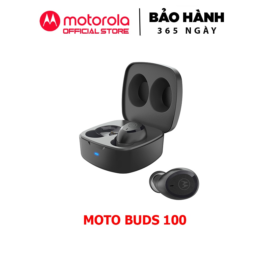 Tai nghe không dây Bluetooth TWS - Motorola Motobuds 100 - Chống nước IPX5