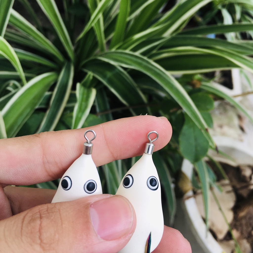 Nhái hơi câu lure ngọc trinh mini lưỡi Titan Phukiencaulure25 Nhái hơi ngọc trinh mini lưỡi titan siêu cứng, siêu bén