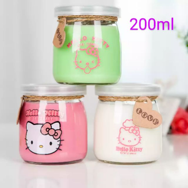 Hũ sữa chua thủy tinh cao cấp nắp nhựa PP không mùi 100ml, 200ml - Lọ sữa chua, caramen, pudding