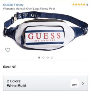 Túi Bao tử GUESS Auth, mẫu đang on web