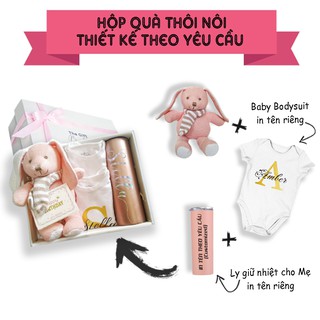 [Thiết kế riêng] Set quà tặng thôi nôi/ sinh nhật cho bé theo yêu cầu