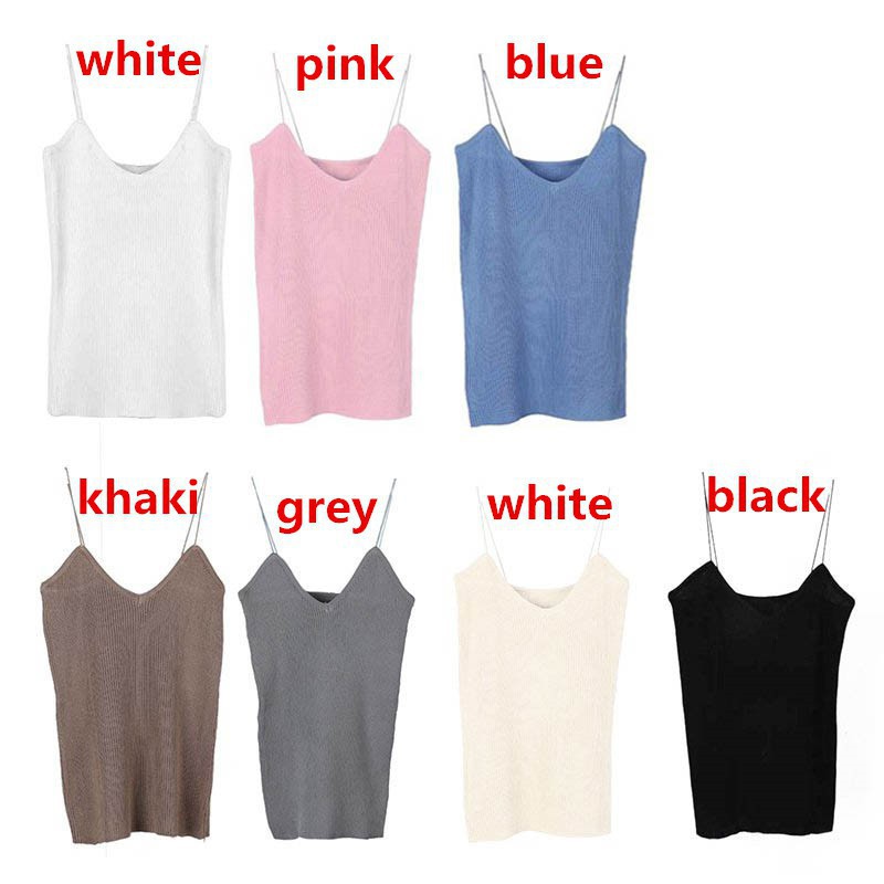 MYQUEEN Áo 2 dây màu trơn chất liệu katoen năng động cho nữ | BigBuy360 - bigbuy360.vn