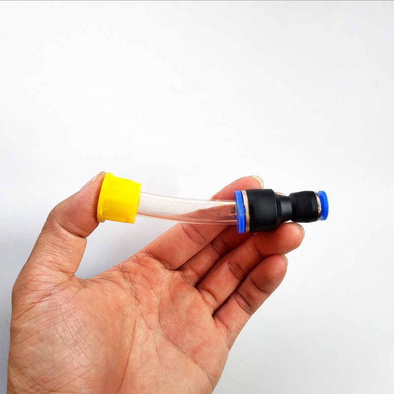 Đầu Nối Từ Bơm Đôi  Ra Ống Hơi 8mm