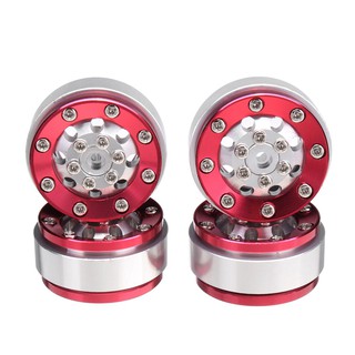 4pcs wpl 1/16 6x6 military trunk rc car wheel hub alloy for 1/16 b16 kit