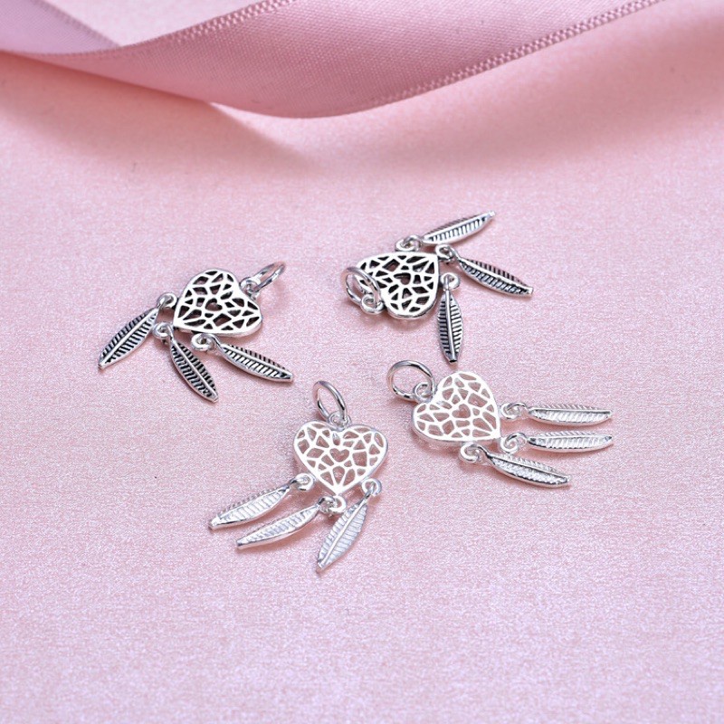 FREE SHIP  Charm dreamcatcher bạc cực xinh - Hàng siêu đẹp bạc loại 1 PH318