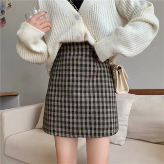 CHÂN VÁY CA RÔ HÀN QUỐC/ảnh thật