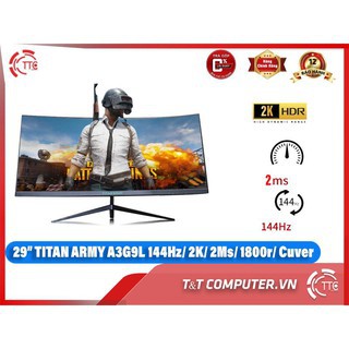 Màn hình cong TITAN ARMY GAMING 29.5 inch 144HZ 2k 5.0