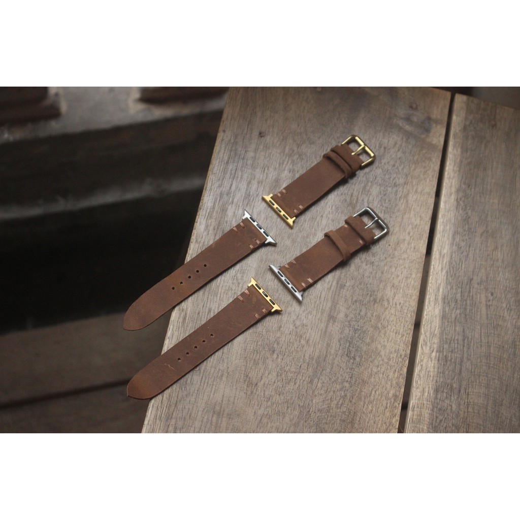 DÂY APPLE WATCH SPORT DA BÒ FULL SIZE 38mm 40mm 42mm 44mm - BT-05