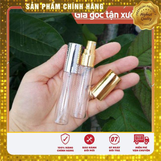 Lọ chiết nước hoa thủy tinh thân tròn 10ml / lo nuoc hoa