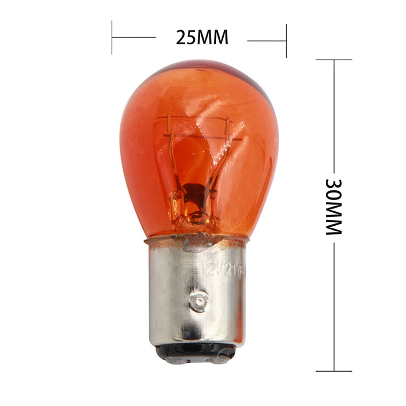 Bộ 10  Bóng Đèn Halogen 1156 BA15S P21W BAU15S PY21W 1157 BAY15D Dành Cho Ô Tô