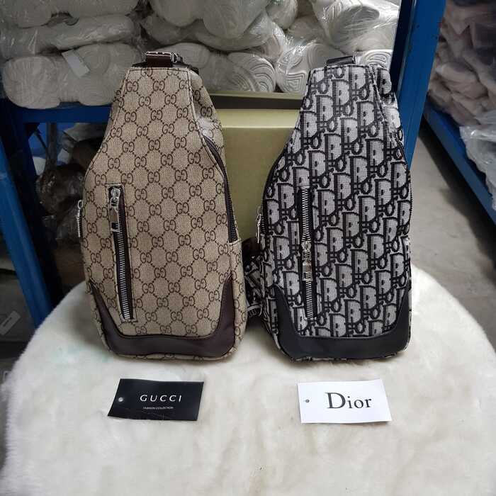 18132877 Túi Đeo Chéo Dior Nhập Khẩu GG (Không Hộp Giấy)