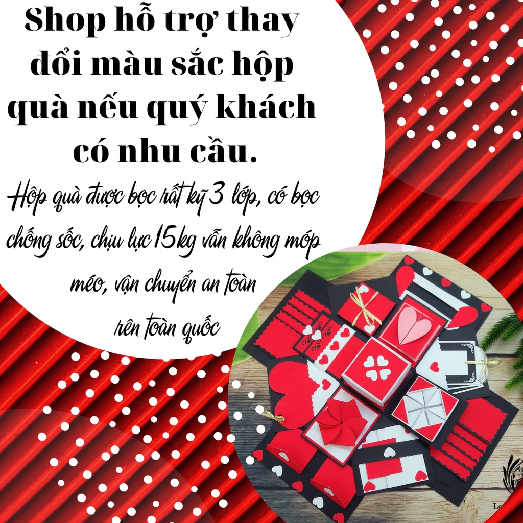 Hộp quà love box [ FREE SHIP]