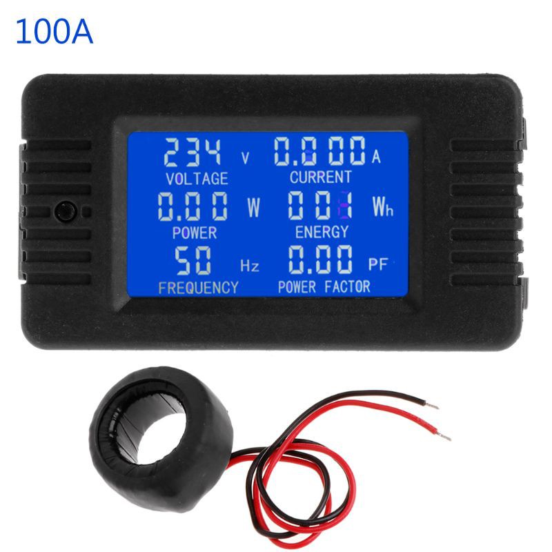 Đồng Hồ Đo Điện Áp Kỹ Thuật Số Bonjour 6 Trong 1 Ac 80~260v 100a