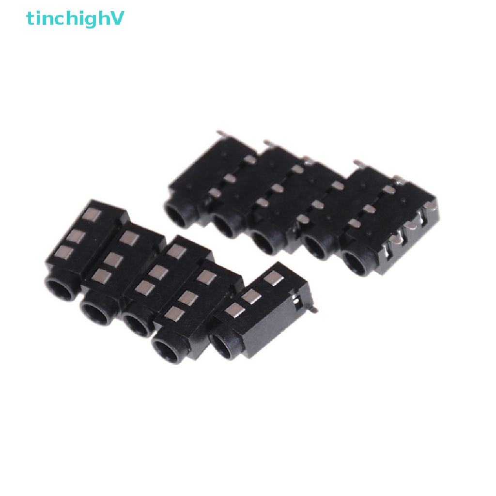 Bộ 10 Đầu Nối Jack Cắm Tai Nghe 3.5mm PJ-320D 4 Pins SMD Chuyên Dụng