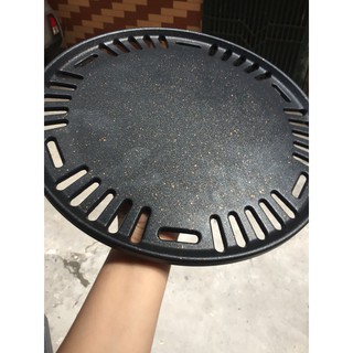 Vỉ nướng gang chống dính cho bếp hút âm hút dương Hàn Quốc