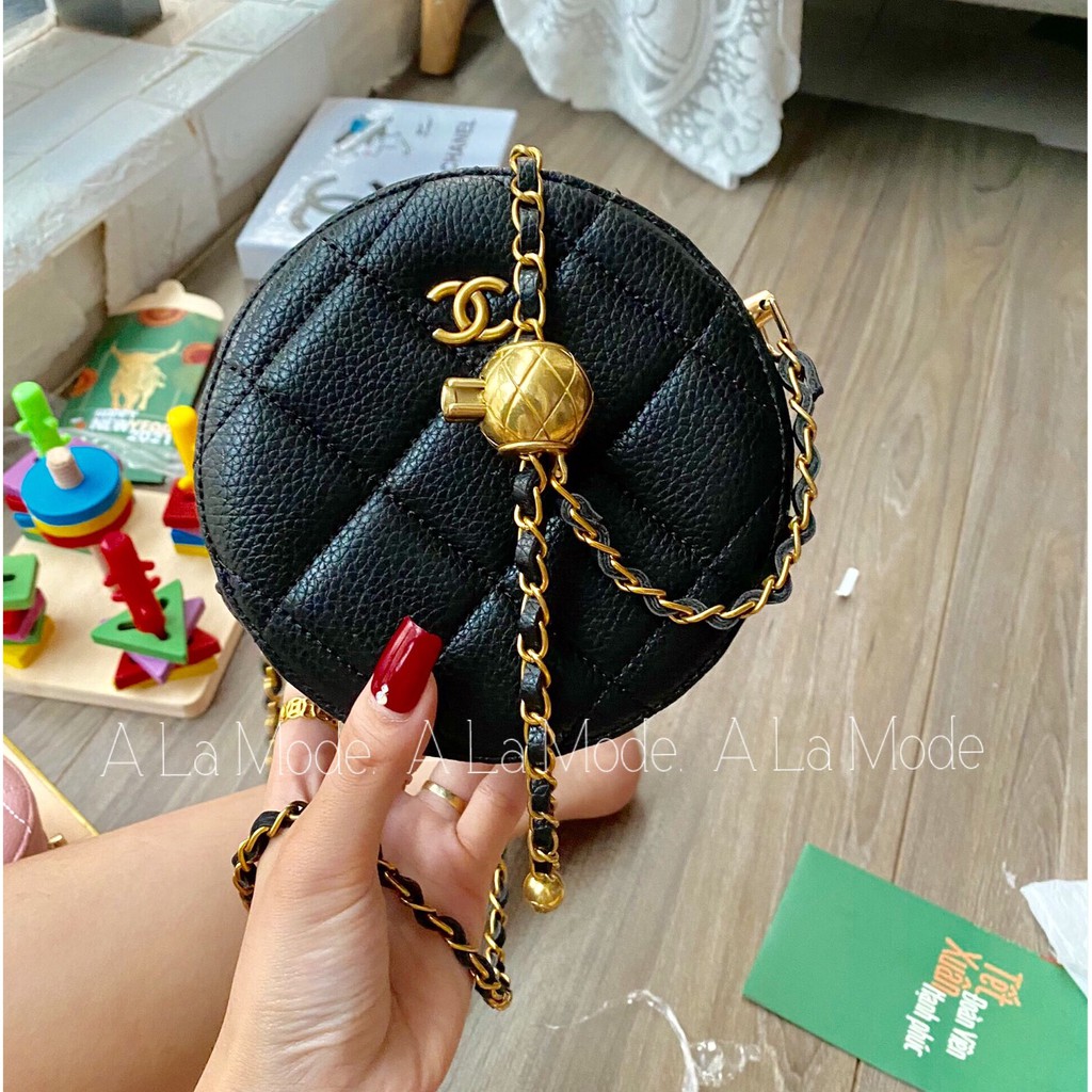 Túi xách nữ cốp, trống tròn chuông size mini A La Mode 005110