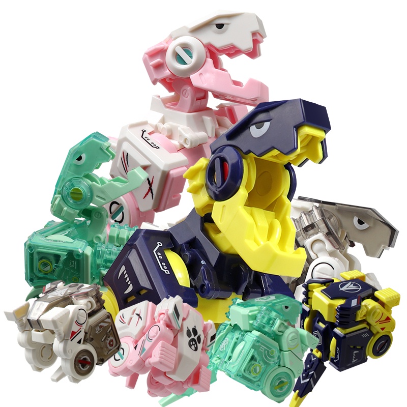 Đồ Chơi Robot Khủng Long Rubix Biến Hình Giáo Dục Cho Trẻ Em
