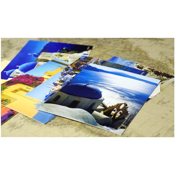 Bộ 30 Tấm Áp Phích Poscard khung cảnh  ISTABUL - Tranh Treo Tường Trang Trí Phong Cách Cổ Điển Châu Âu