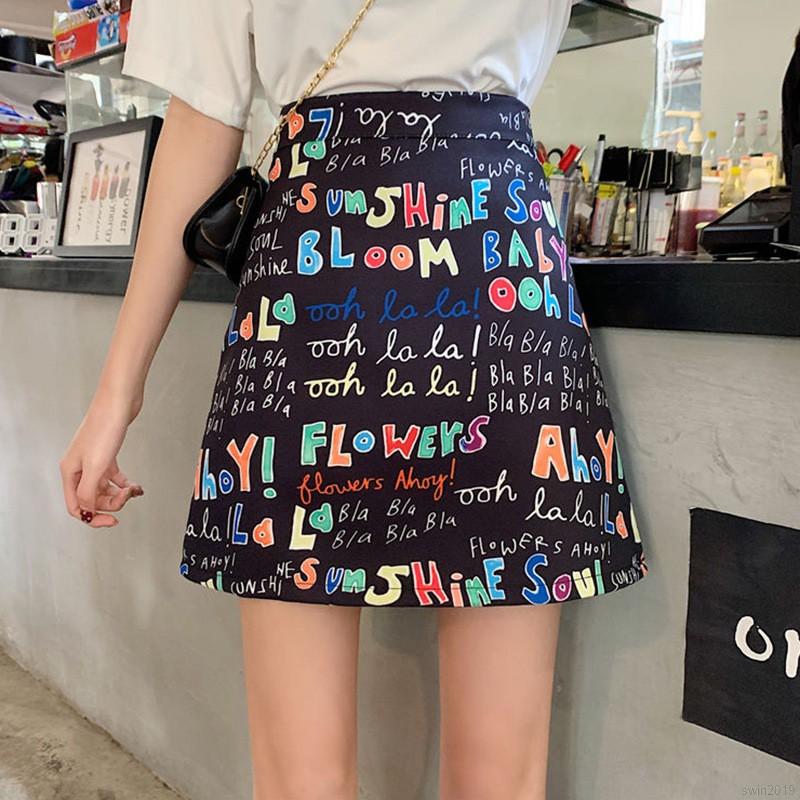 Chân Váy Lưng Cao Hoạ Tiết Hoạt Hình Đáng Yêu Cho Phái Nữ | BigBuy360 - bigbuy360.vn