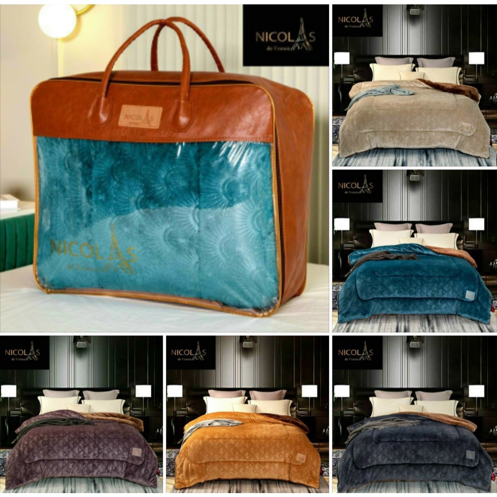 Nhiều Mẫu - Chăn cừu Nicolas chính hãng, chăn lông cừu cao cấp MINH AN CHĂN GA GỐI ĐỆM THẢM.