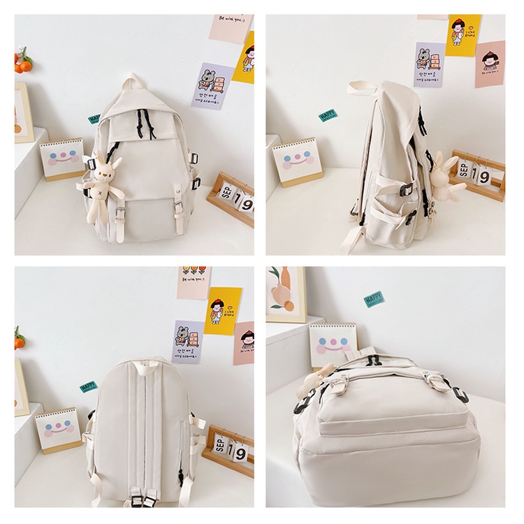 Klee Xiao Keqing Hutao Ba Lô Đi Học In Hình Anime Chống Thấm Nước Trọng Lượng Nhẹ Cá Tính Cho Học Sinh