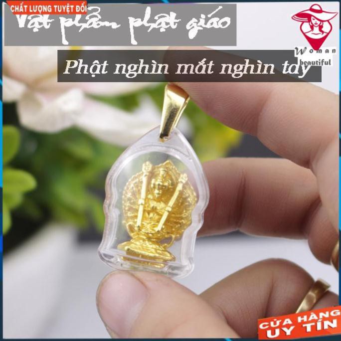 MẶT DÂY CHUYỀN HÌNH PHẬT A DI ĐÀ BÌNH AN