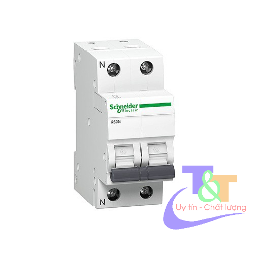 Cầu dao tự động 1Pha 2 tép MCB iK60N Schneider Acti9 6 kA