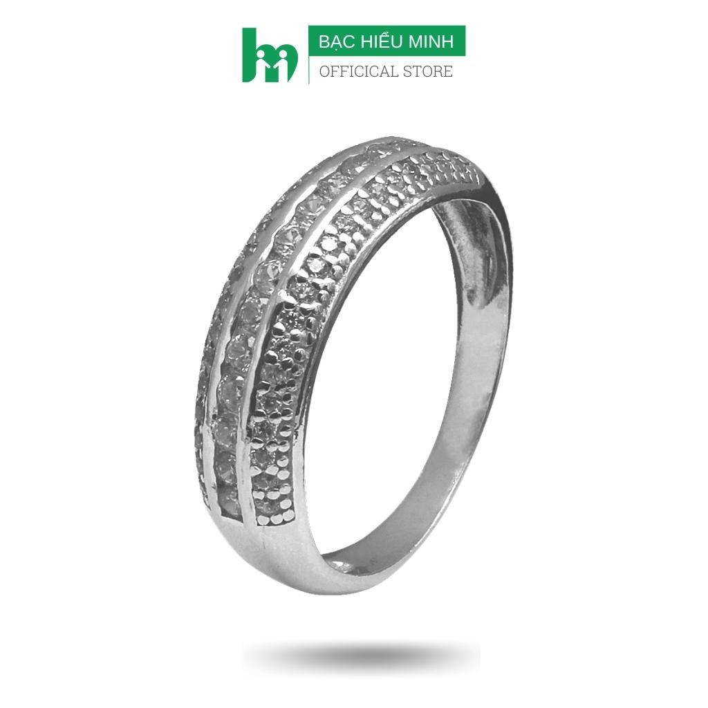 Nhẫn Nữ Bạc Hiểu Minh NU046 Bảo Hành Vĩnh Viễn