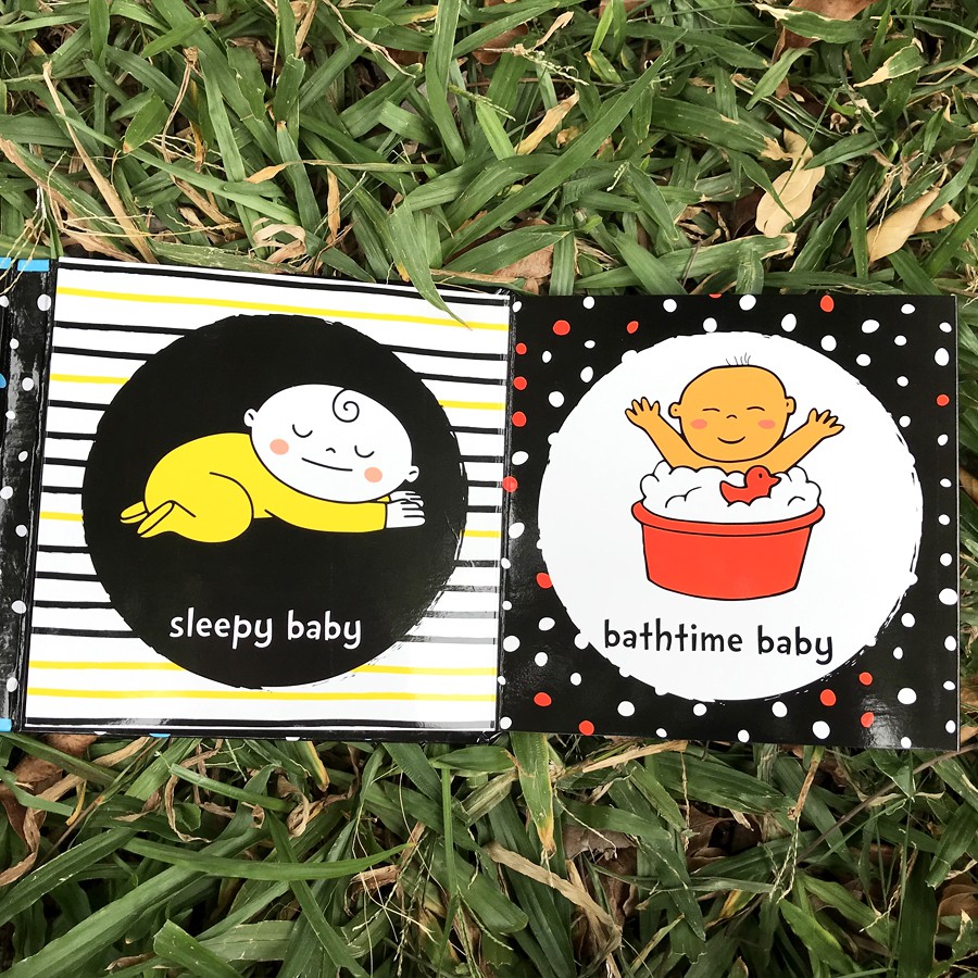 Sách - Kích thích thị giác - Black and white - Quyển 2