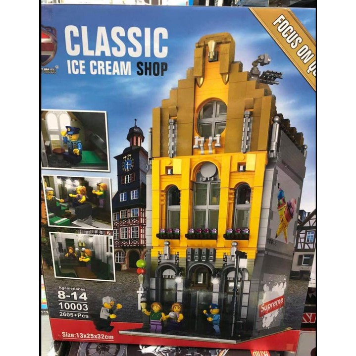 Lego Creator - Classic 10003 ( Xếp hình cửa hàng bán kem 2605 mảnh )