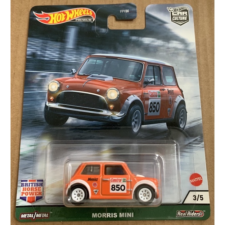 Xe Hot Wheels Premium Morris Mini