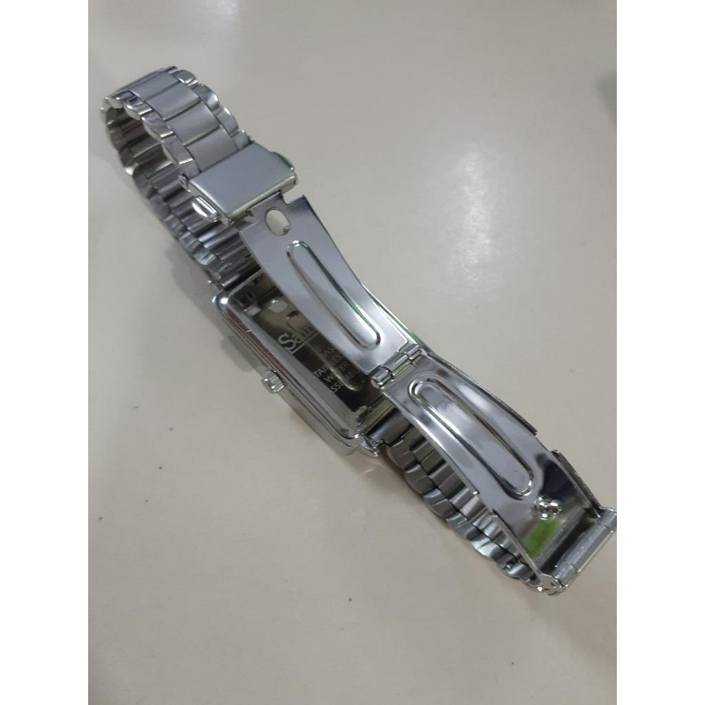 Đồng hồ nữ đẹp SC SaintClair mặt hình chữ nhật second hand si Nhật