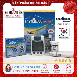 ⚡️Chính hãng Hàn Quốc⚡️ Máy đo đường huyết Easy Gluco - đo tiểu đường - phát hiện tiểu đường