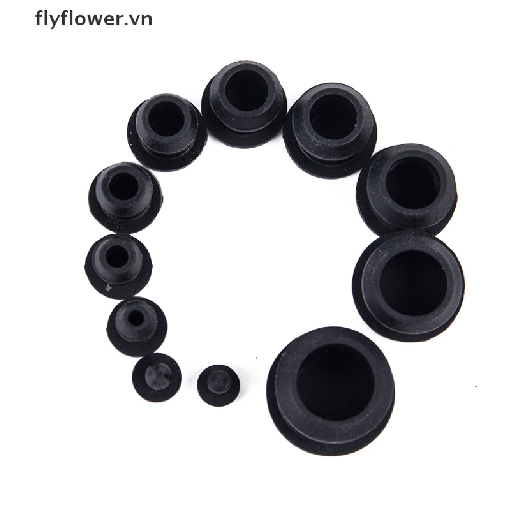 10 nút chặn lỗ hổng chất liệu cao su silicon 2.5-14mm